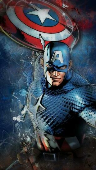 Wallpaper Captain America Marvel Comics 4k Art
