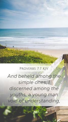 Proverbs Kjv Mobile Phone Wallpaper And Beheld Among The