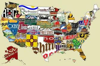 Which States Make The Most Popular Beer Usa And World Maps