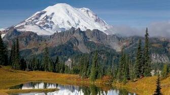 Washington Mount Rainier Wallpaper Mountains