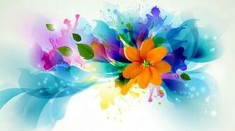 Bright Flowers HD Wallpaper Slwallpaper