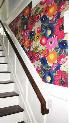 Blazing Poppies Wallpaper From Anthropologie