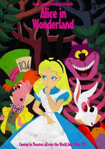 Cartoon Alice In Wonderland Ii By The Happy Thought