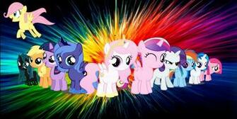 My Little Pony Huge Wallpaper Friendship Is Magic