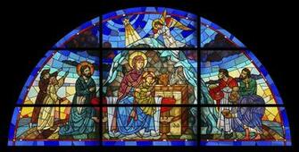 Catholic Art Mary Jesus Cathedral Church Religion Wallpaper
