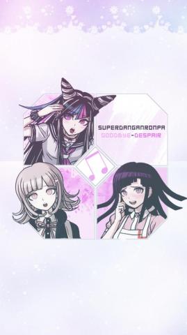 The Ultimate Detective Phone Wallpaper With Tsumiki Chiaki And