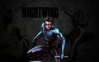 Nightwing Wallpaper Stud By Miggsy