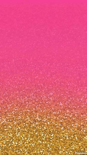 Pink And Gold Glitter Background