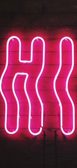 Neon Lights iPhone Wallpaper