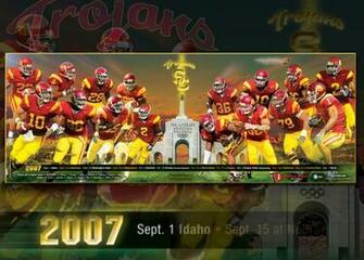 Usc Football Poster Myusc