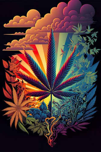 Weed Aesthetic Wallpaper