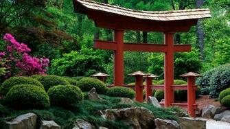 Japan Garden Wallpaper Asians