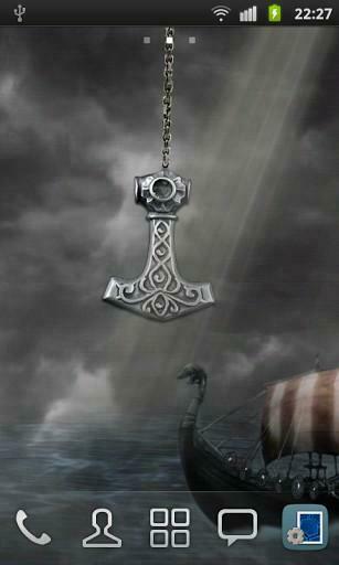 Bigger Thor S Hammer Live Wallpaper For Android Screenshot