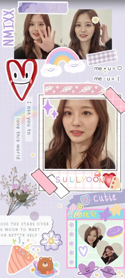 Sullyoon Nmixx Wallpaper By Me Insta Vlntsem Estetis