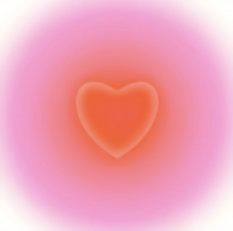 Pink And Orange Heart Wallpaper Aura Colors