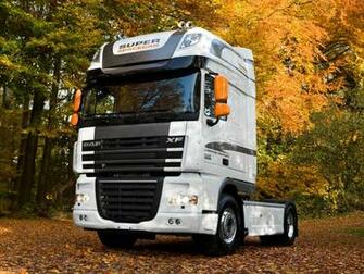 Daf Xf105 White Edition Wallpaper