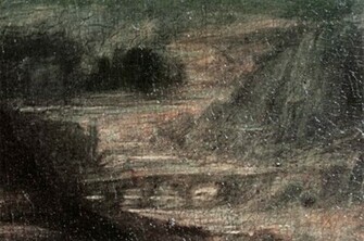 Mona Lisa Detail By Leonardo Da Vinci