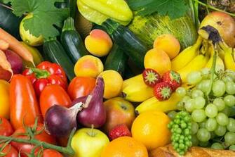 Fruits And Vegetables Wallpaper Desktop Background