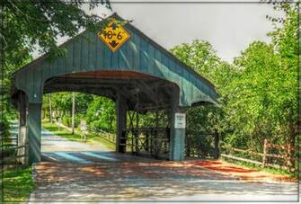 Old Covered Bridge By Trixxie17 Caedes Desktop Wallpaper