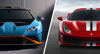 Lamborghini Doesn T Shy Away From A Ferrari Comparison Carscoops