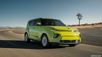 Kia Soul Ev Front Three Quarter HD Wallpaper