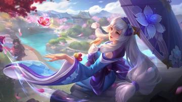 Kagura Mobile Legends Bang HD Wallpaper