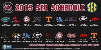 Southeastern Conference Releases Men S Basketball League Schedule