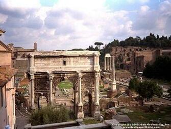 Ancient Ruins Wallpaper Of Rome