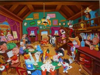 Looney Tunes Saloon Computer Wallpaper Desktop Background