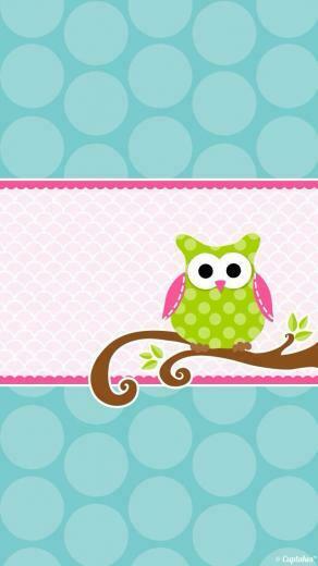 Cute Owl Phone Wallpaper