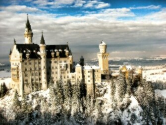 Neuschwanstein Castle Desktop Wallpaper For HD Widescreen And