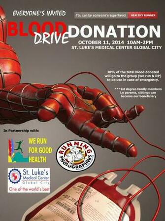 Blood Donation Drive On October At St Luke S Medical