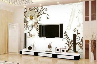Flower Printing Wall Paper 3d Wallpaper Mural Home Decor