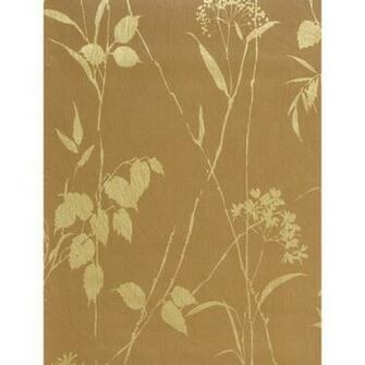 Brewster Orange Floral Wallpaper Overstock Shopping
