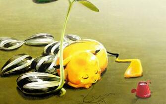 Cute Art Artistic Children Wallpaper