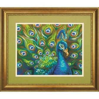 Peacock Paint By Number Kits Pc Android iPhone And iPad Wallpaper