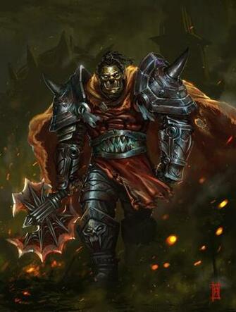 Orc Death Knight By Nkabuto