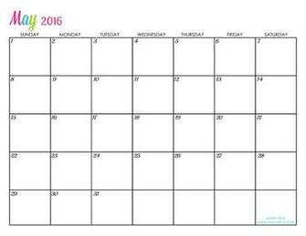 Custom Editable Printable Calendars Calendar2015