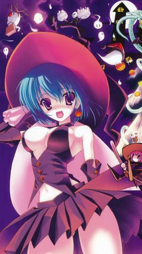 Anime Halloween Samsung Galaxy S4 Wallpaper