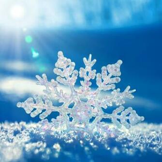 Snowflake iPad Wallpaper For