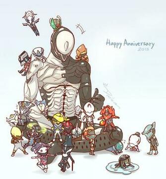 Warframe 2years Anniversaries By Darikaart