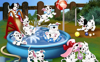 Cartoon Picture Dalmatians Wallpaper