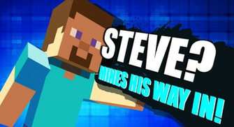 Minecraft Wallpaper Steve Fighting From Is Ready