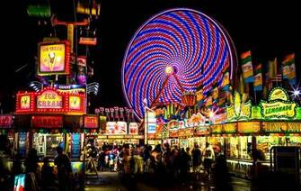 Fair Lights At Night All For Desktop