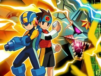 Megaman Wallpaper Battle Network Cyber Beast Falzer