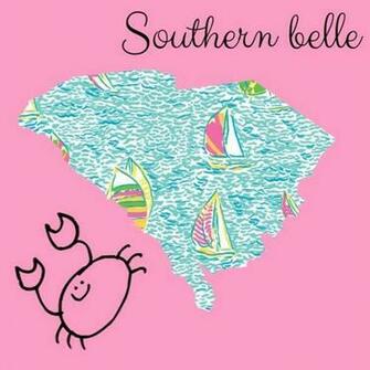 Lilly Pulitzer South Carolina Southern Belle We Heart It