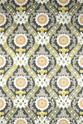 Grey And Gold Baroque Wallpaper Goud Barok