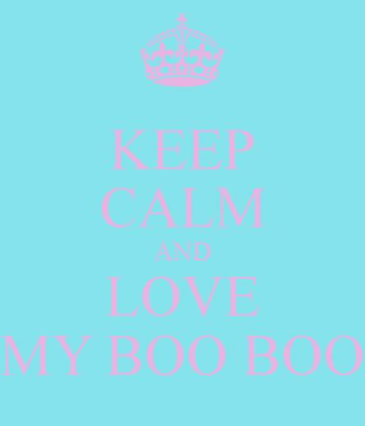 Keep Calm And Love My Boo Carry On Image Generator