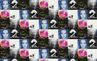 Britney Spears In Zone Lady Gaga Fame Monster Wallpaper Tiled