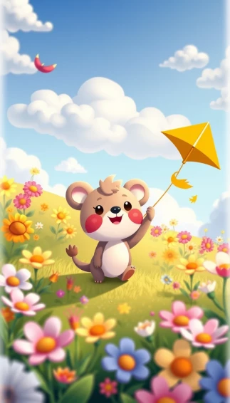 Cartoon Characters Phone Wallpaper